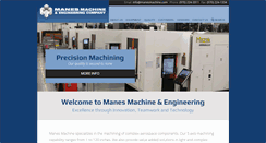 Desktop Screenshot of manesmachine.com